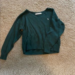 Abercrombie green sweater